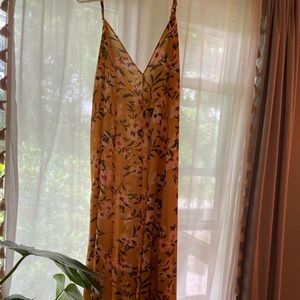 Yellow Floral RESA Hannah dress